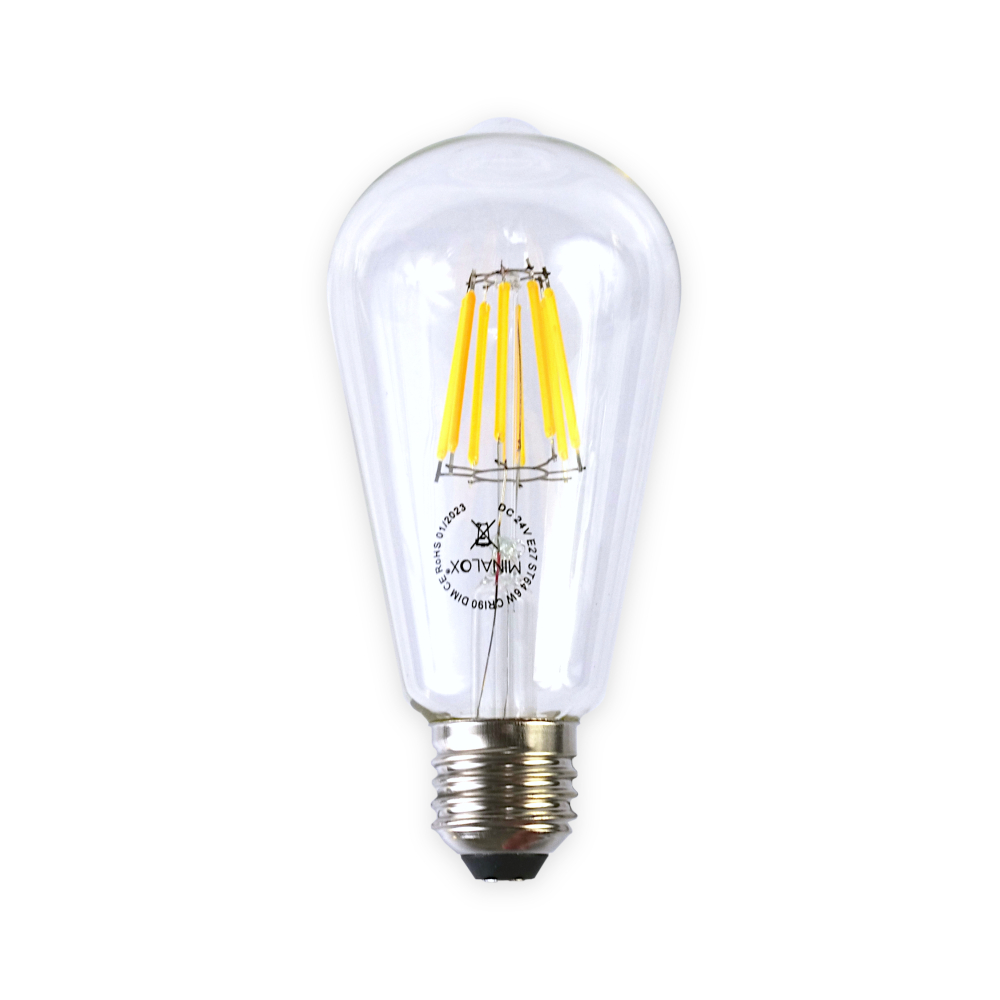 MINALOX LED BULB ST64 E27 4W 230V 3000K