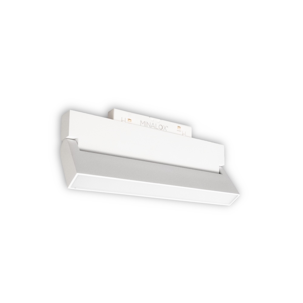 MINALOX TILTABLE LINEAR TRACK LIGHT FC12ZD DUALWHITE 12W 24V 120� 1800-4500K WHITE