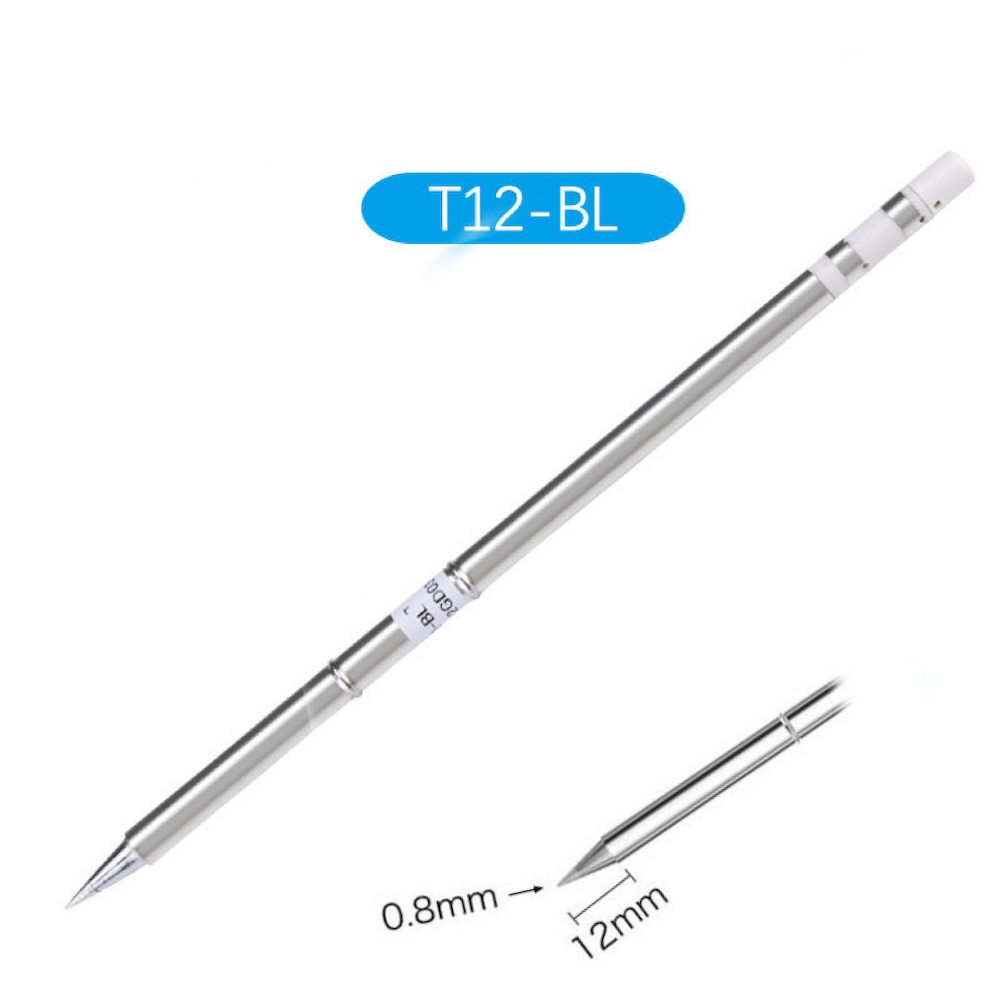 MINALOX Soldering Iron Tip T12-BL  (Pointed Tip)