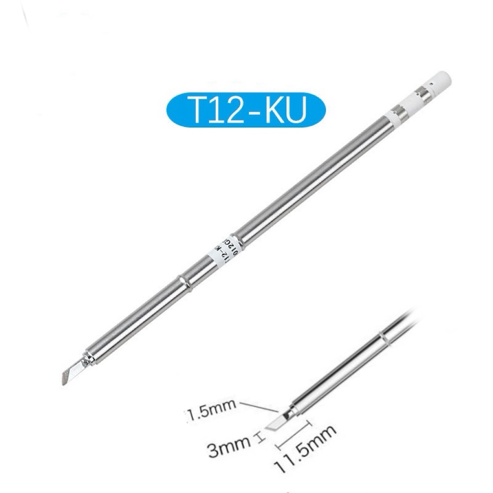 MINALOX Soldering Iron Tip T12-KU (Blade Tip)