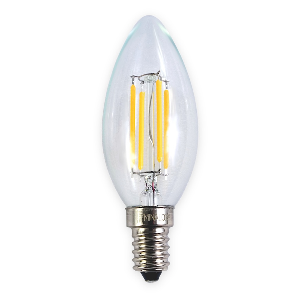 MINALOX LED BULB C35 E14 3,6W 24V WARM WHITE