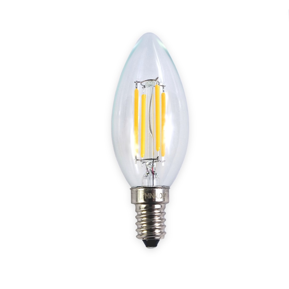 MINALOX LED BULB C35 E27 4W 230V 3000K