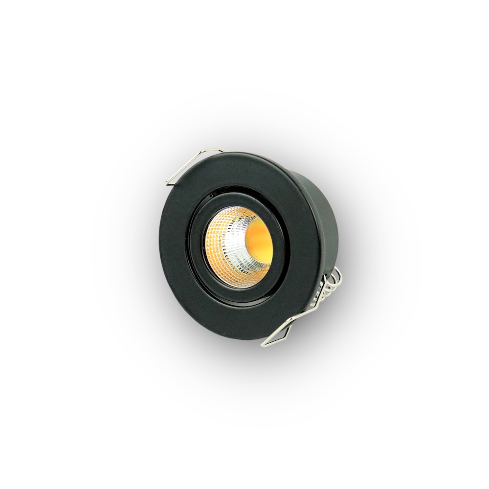MINALOX LED DOWNLIGHT D42 DUALWHITE 3W 24V 60 1800K-4500K BLACK