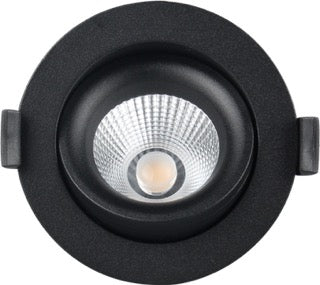 MINALOX LED DOWNLIGHT D93 DUALWHITE 12W 24V 38 1800K-4500K BLACK