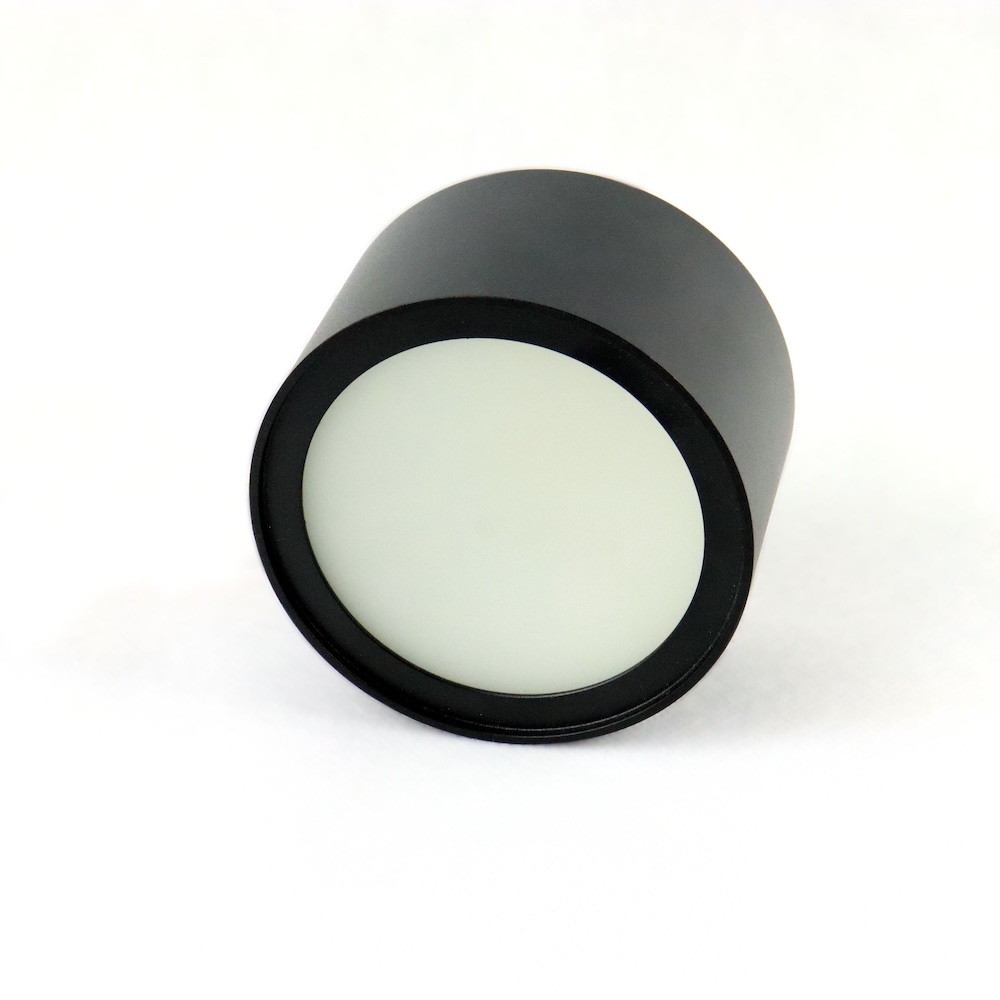 MINALOX SURFACE DOWNLIGHT 60 D100 DUALWHITE 12W 24V 1800K 4500K BLACK