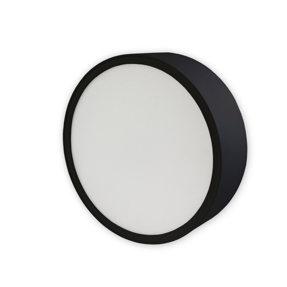 MINALOX SURFACE DOWNLIGHT D200 DUALWHITE 30W 24V 1800K 4500K BLACK