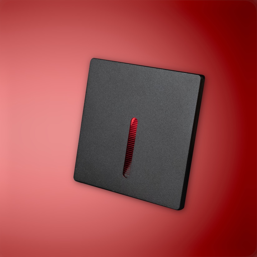 MINALOX_stmievatelne_LED_svietidlo_step_light_s90_IP65_luc_cierna_smarthome_red