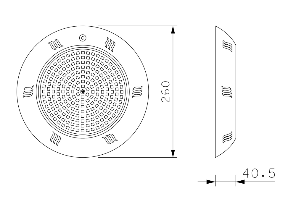 MINALOX_stmievatelne_bazenove_svietidlo_abs_36W_RGBW_120D_DC24V_smarthome_rozmery