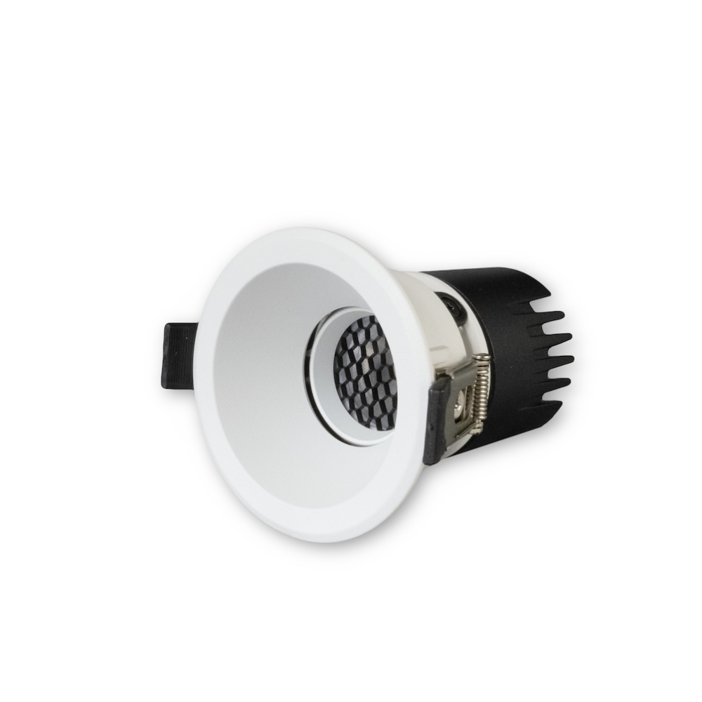 MINALOX RECESSED LED SPOTLIGHT D65 DUALWHITE 12W 24V 50D 1800-4500K WHITE