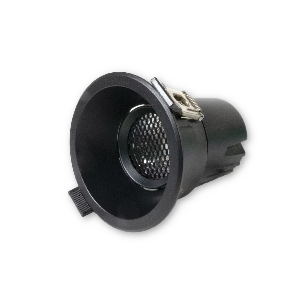 MINALOX RECESSED LED SPOTLIGHT D85 DUALWHITE 16W 24V 50D 1800-4500K BLACK