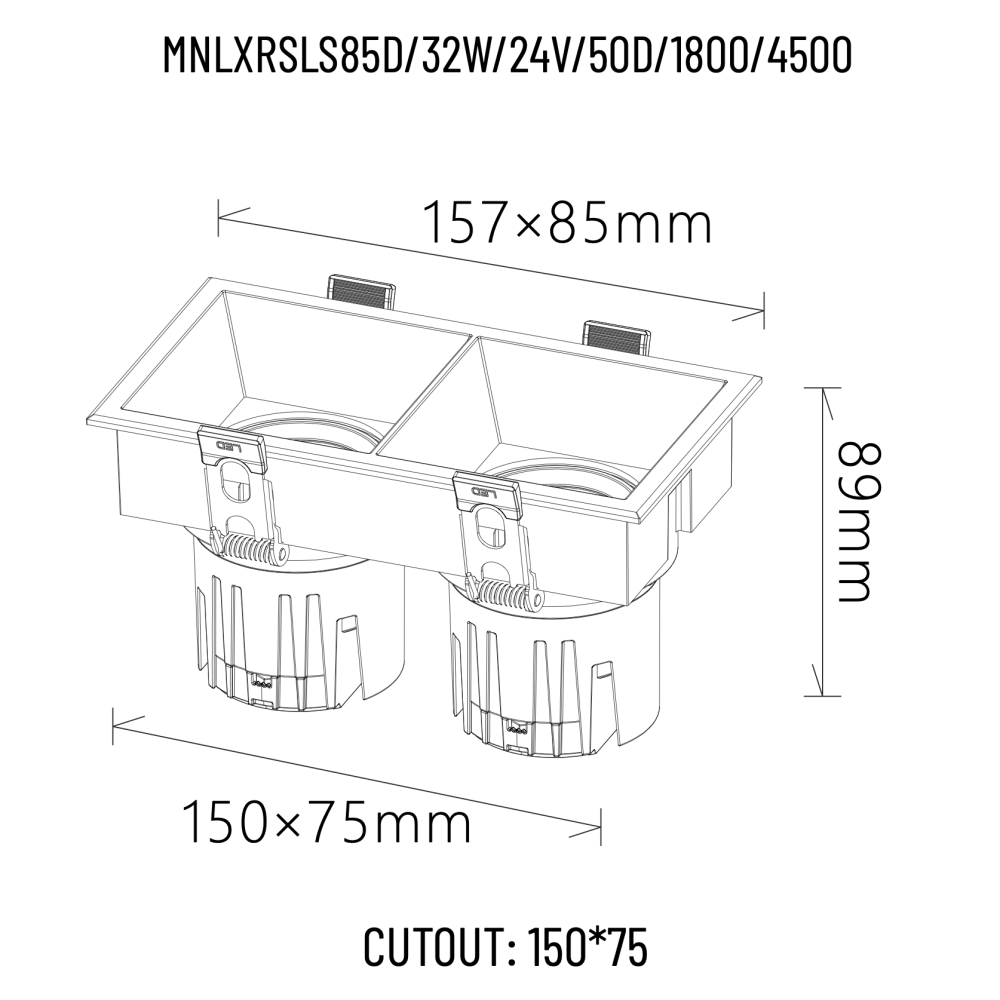 MINALOX_stmievatelne_bodove_svietidlo_RSLS85D_32W_1800K_4500K_50D_cierna_DC24V_smarthome_r