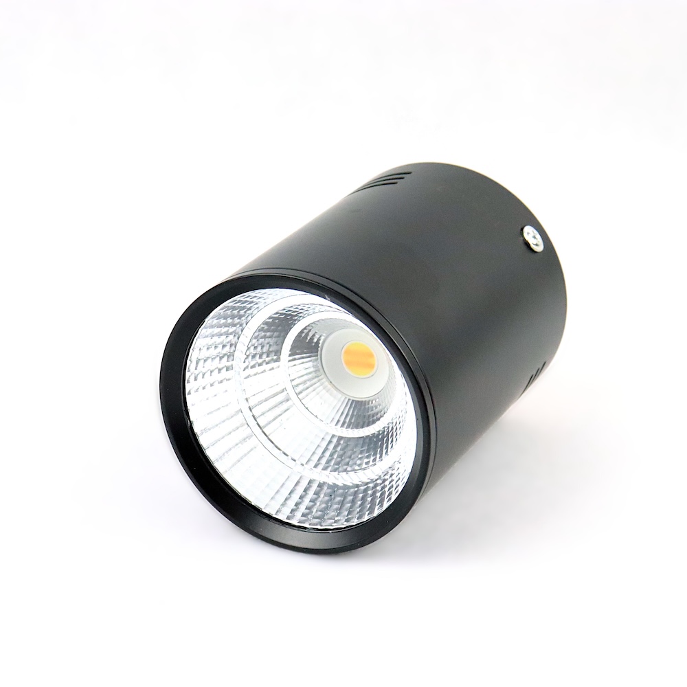 MINALOX SURFACE DOWNLIGHT D75 DUALWHITE 8W 24V 30 1800-4500K BLACK