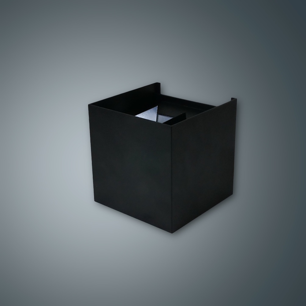 MINALOX_stmievatelne_nastenne_svietidlo_WL100S_12W_1800K_4500K_cierne_DC24V_smarthome_stud