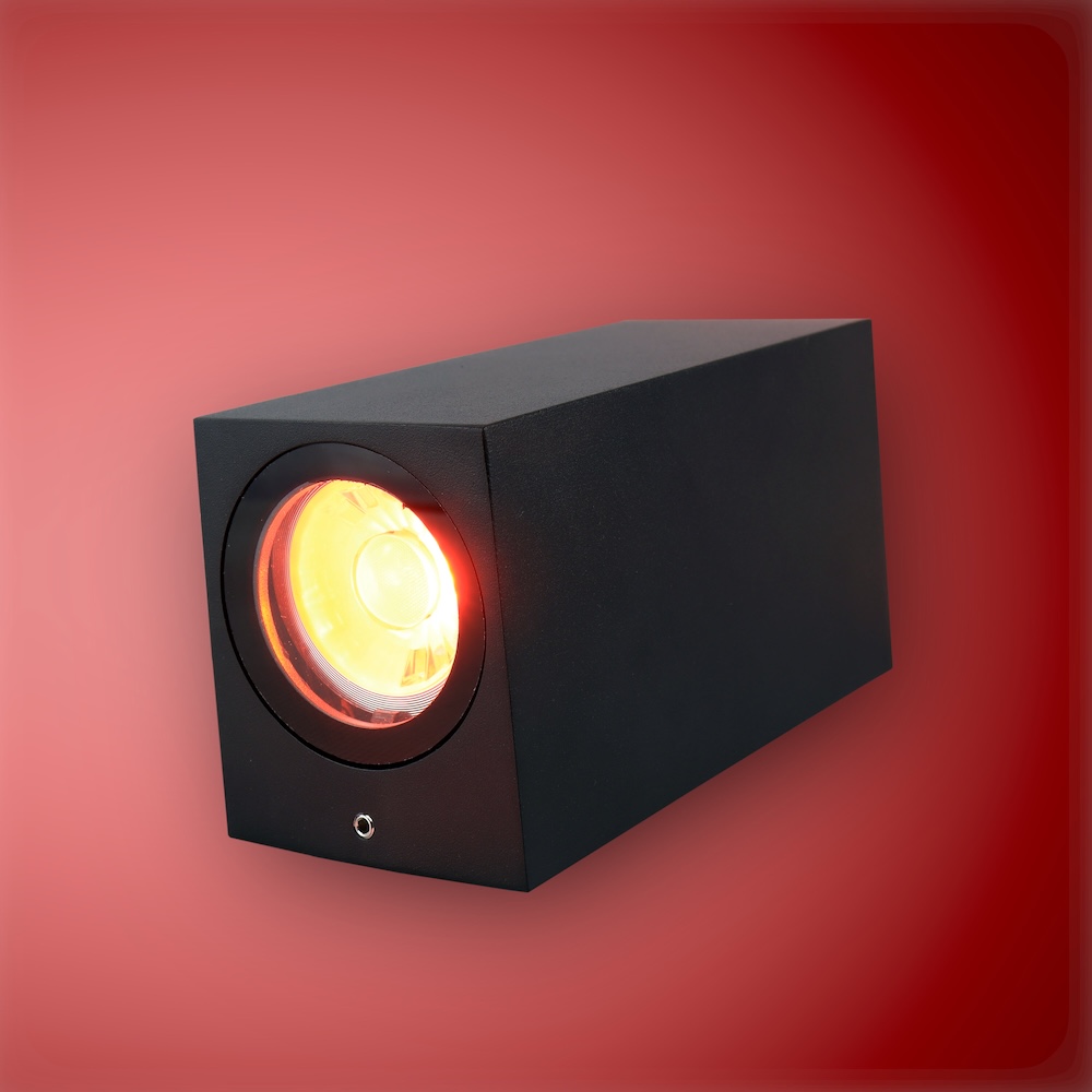 MINALOX_stmievatelne_nastenne_svietidlo_WL_16W_RGBW_2700K_cierne_DC24V_smarthome_cervena
