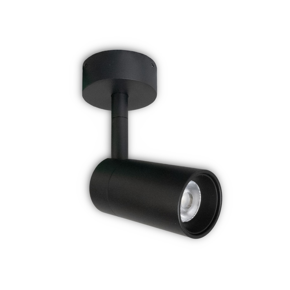 MINALOX ADJUSTABLE LED SPOTLIGHT D43 DUALWHITE 12W 24V 38D 1800-4500K BLACK