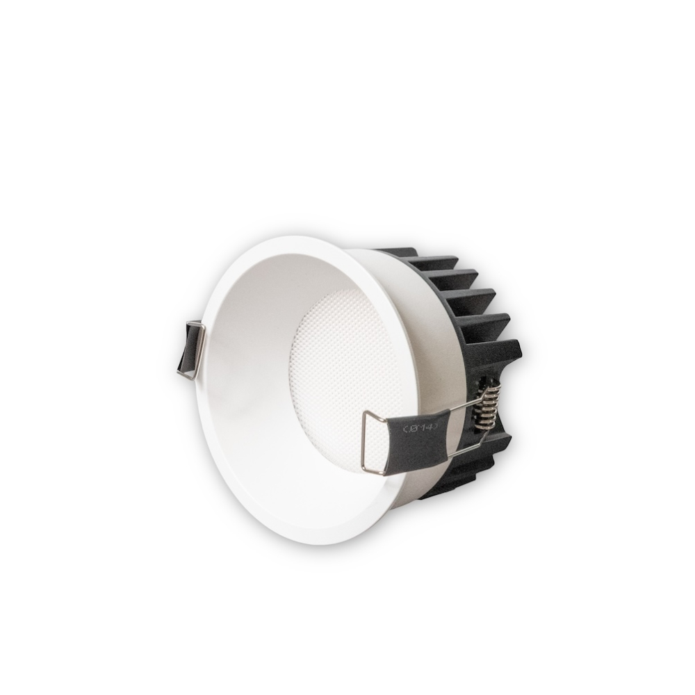 MINALOX RECESSED DOWNLIGHT D10064 UGR DUALWHITE 12W 24V 1800K 4500K WHITE