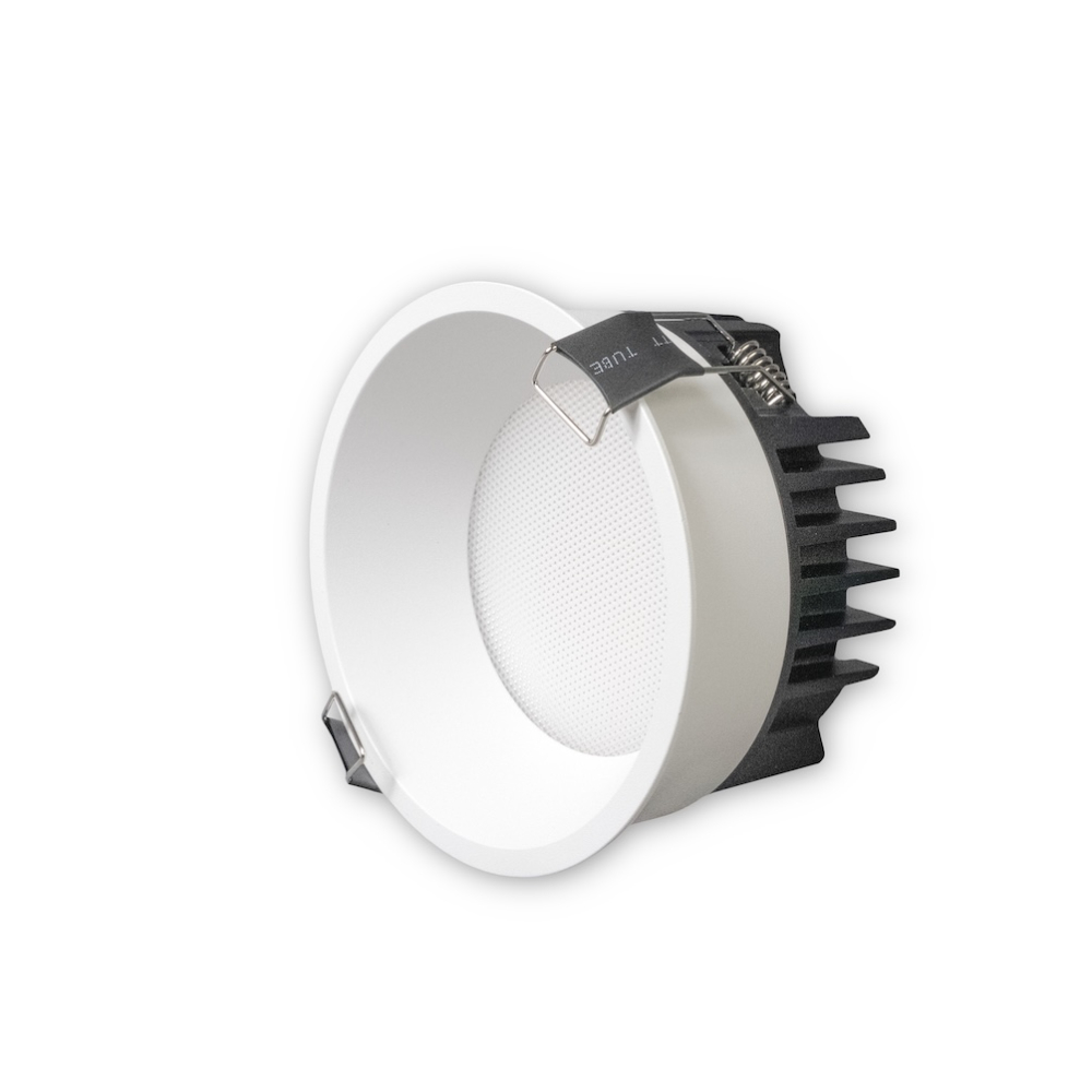 MINALOX RECESSED DOWNLIGHT D12068 UGR DUALWHITE 14W 24V 1800K 4500K WHITE