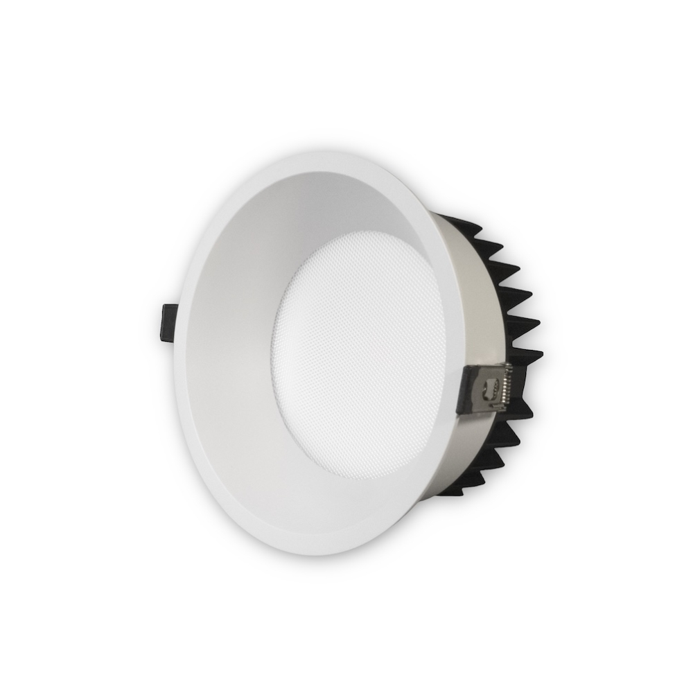 MINALOX RECESSED DOWNLIGHT D16579 UGR DUALWHITE 30W 24V 1800K 4500K WHITE