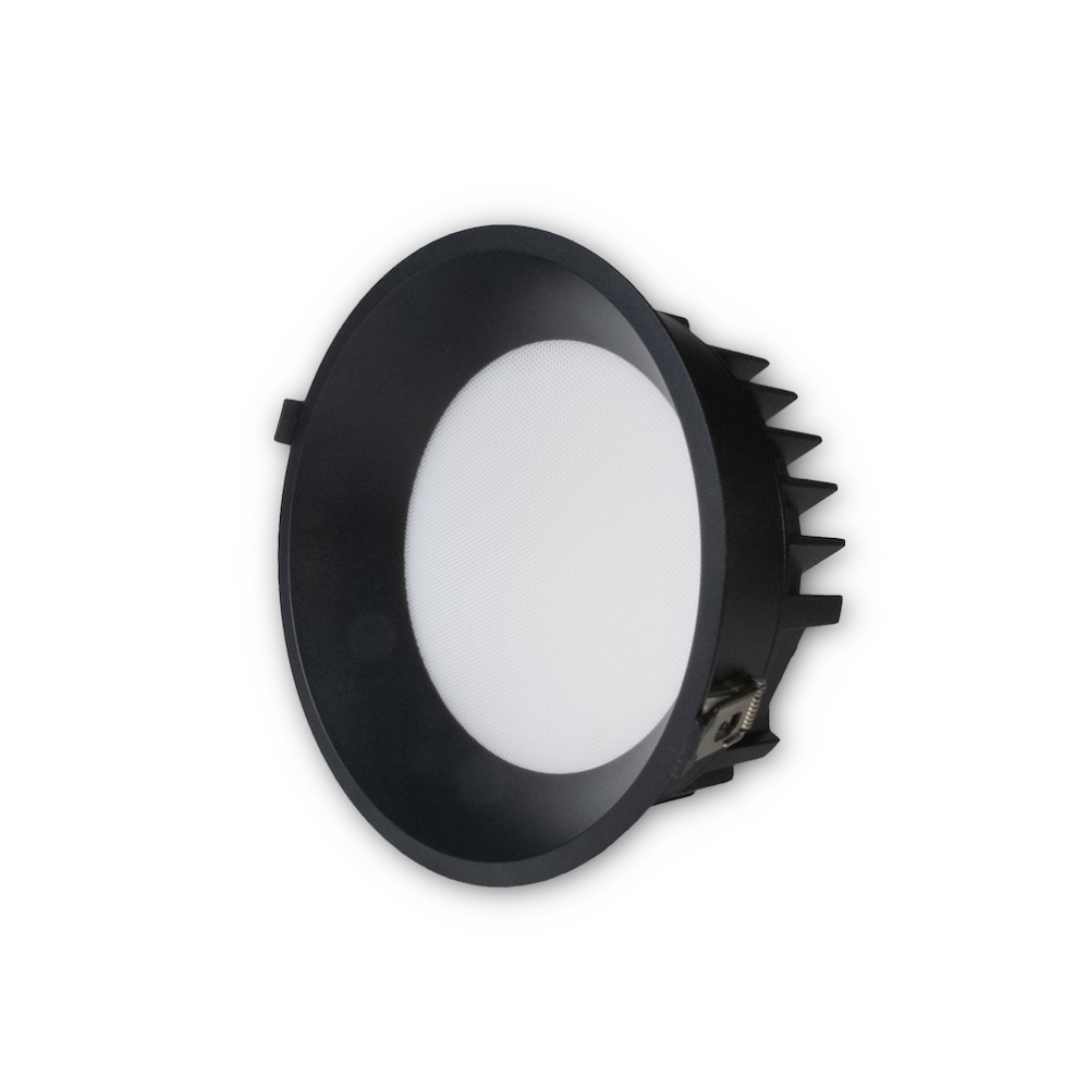 MINALOX RECESSED DOWNLIGHT D16579 UGR DUALWHITE 30W 24V 1800K 4500K BLACK