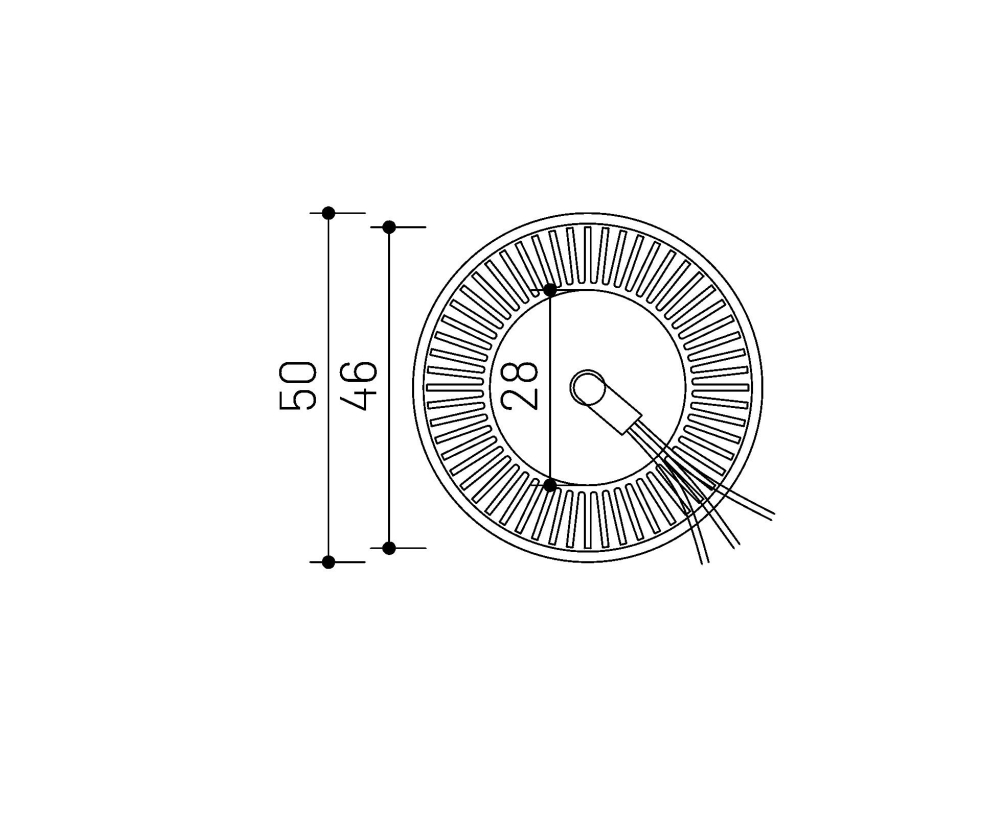 MINALOX_stmievatelny_LED_modul_8W_2000K_6000K_60D_DC24V_smarthome_technicky_nakres
