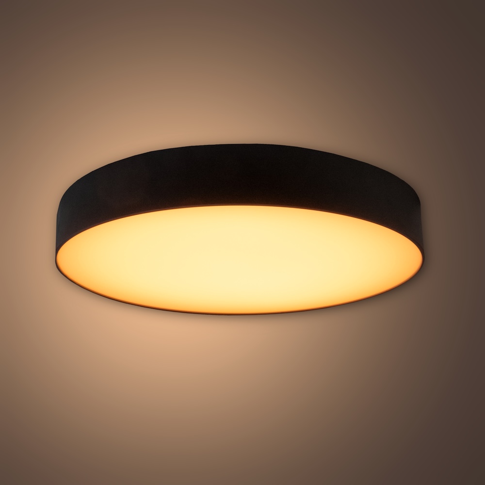 MINALOX_stmievatelny_LED_svetidlo_ROUND60_D400_1800K_4500K_cierna_DC24V_smarthome_tepla