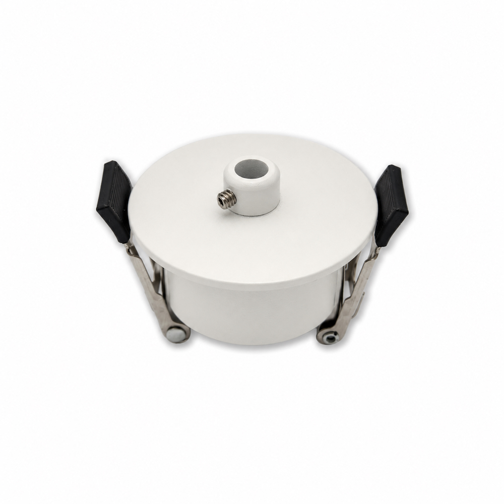 CEILING RECESSED CANOPY For Cable White