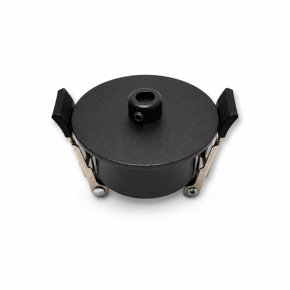 CEILING RECESSED CANOPY For Cable Black