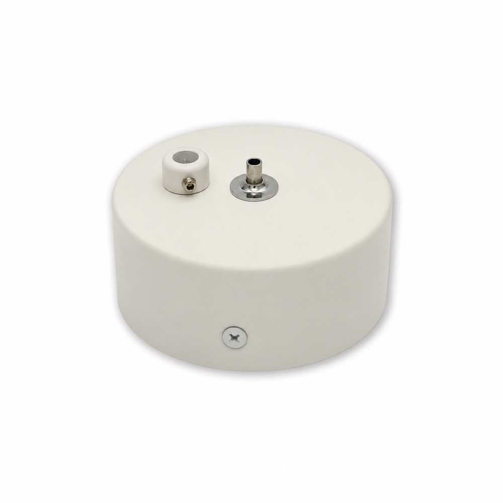 CEILING CANOPY For Cable and Wire Push In White