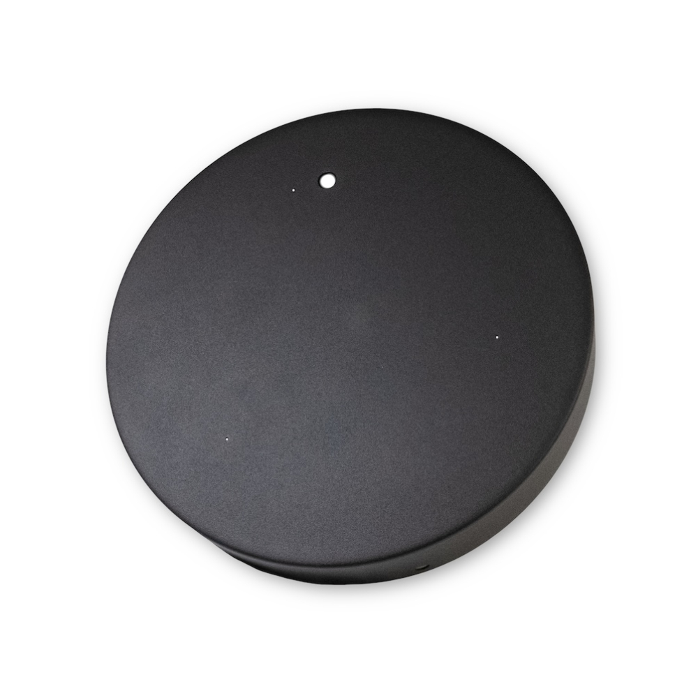 CEILING CANOPY BLACK 3 WIRE (FOR MINALOX RING)