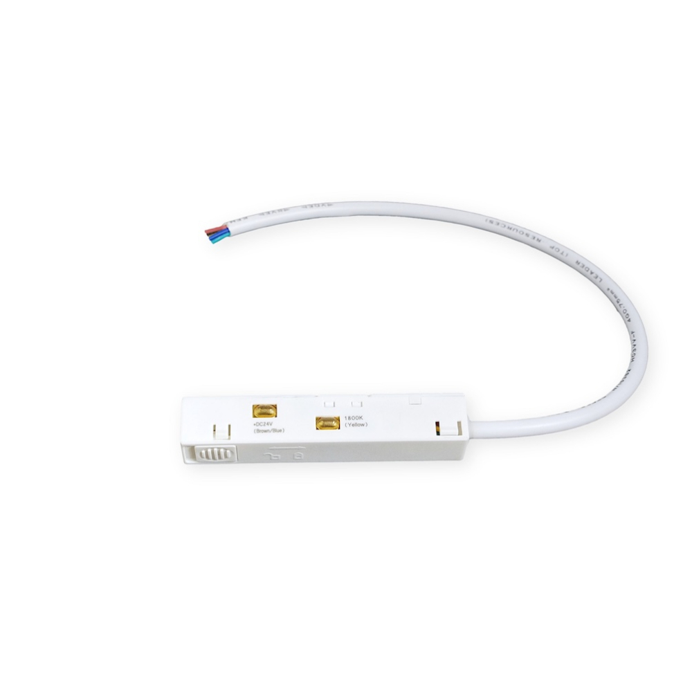 MINALOX MAGNETIC TRACK SYSTEM M112/WH POWER CONNECTOR