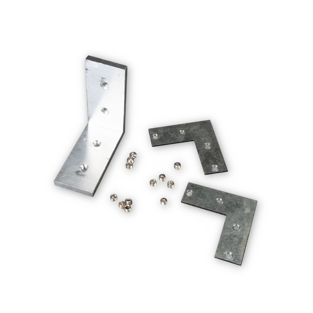 MINALOX MAGNETIC TRACK SYSTEM UNI488 "L" CONNECTOR VERTICAL
