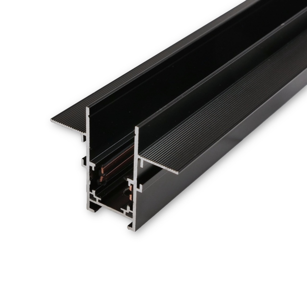 MINALOX MAGNETIC TRACK SYSTEM EMT410/BK DC24V TRIMLESS RECESSED INSIDE VERSION